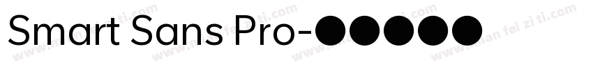Smart Sans Pro字体转换
